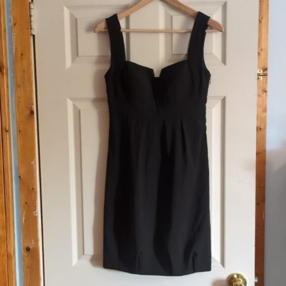 White House Black Market Black Dress 2 Basic Capsule Wardrobe Staple Minimalist - Picture 1 of 6